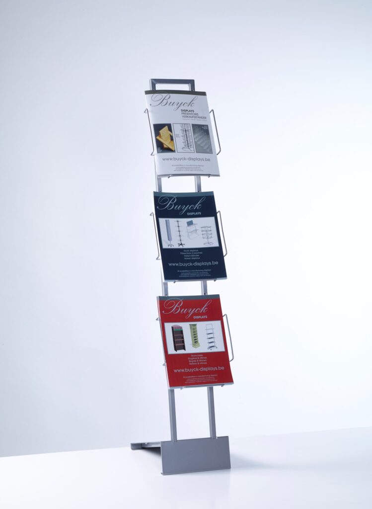 Display Standaard Standaard displays voor ieder soort product - Buyck Displays